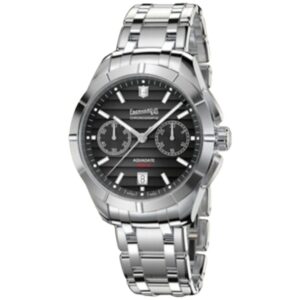 EBERHARD AQUADATE CHRONO ACCIAIO QUADRANTE NERO