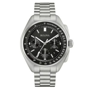 BULOVA LUNAR PILOT ACCIAIO QUADUADRANTE BLU