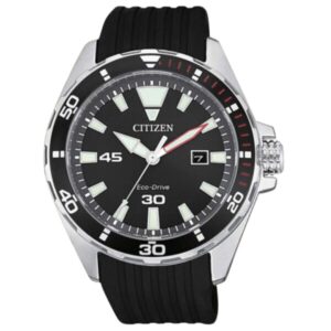 CITIZEN OROLOGIO CAUCCIU E QUADRANTE NERO