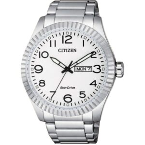 CITIZEN OROLOGIO ACCIAIO QUADRANTE BIANCO
