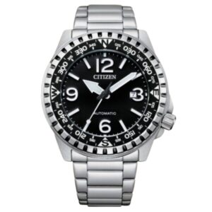 CITIZEN OROLOGIO ACCIAIO QUADRANTE NERO
