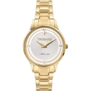 TRUSSARDI OROLOGIO GOLD EDITION QUADRANTE BIANCO