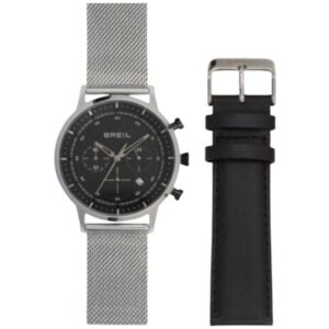 BREIL SIX.3.NINE CRONO NERO DOPPIO CINTURINO