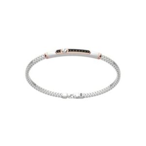 ZANCAN BRACCIALE ARGENTO, ORO ROSA E SPINELLI