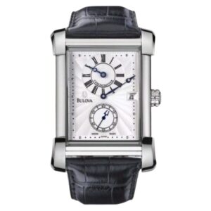 BULOVA OROLOGIO PELLE MARRONE QUADRANTE CHIARO