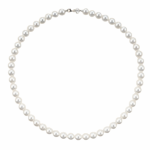 BLISS COLLANA IN ORO E PERLE MM. 7/7,5 AAA