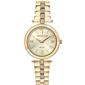 TRUSSARDI OROLOGIO ACCIAIO GOLD QUADRANTE CHAMPAGNE