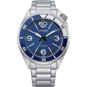 CITIZEN OROLOGIO ACCIAIO QUADRANTE BLU