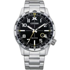 CITIZEN OROLOGIO ACCIAIO QUADRANTE NERO