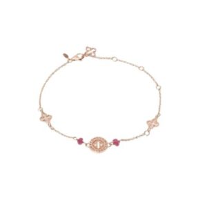 TUUM BRACCIALE CONSILIUM ORO 9KT CON RUBINI