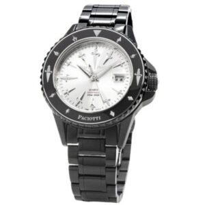 CESARE PACIOTTI OROLOGIO ACCIAIO TOTAL BLACK