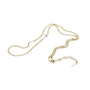 CESARE PACIOTTI GIROCOLLO ARGENTO GOLD BICOLORE