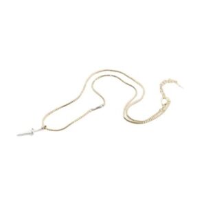 CESARE PACIOTTI COLLANA ARGENTO GOLD SPADINO