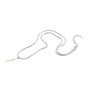 CESARE PACIOTTI COLLANA ARGENTO CON SPADINO GOLD