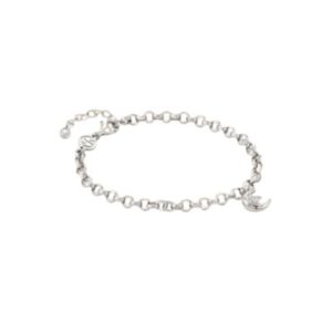 NOMINATION BRACCIALE ARGENTO LUNA PENDENTE