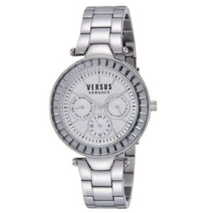 VERSUS OROLOGIO ACCIAIO QUADRANTE BIANCO