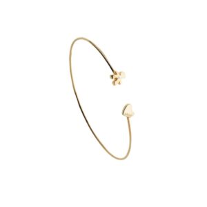 LE BEBÈ BANGLE GOLD BIMBO & CUORE