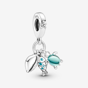 CHARM PENDENTE TRIO MARINO