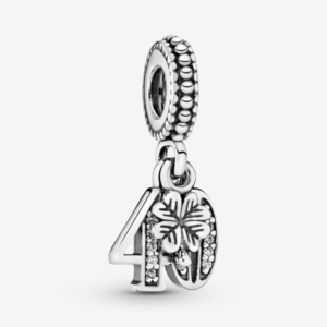 PANDORA CHARM PENDENTE 40 ANNI D'AMORE
