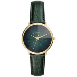 FOSSIL OROLOGIO PELLE VERDE QUADRANTE STELLATO