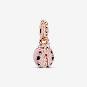 PANDORA PEND. COCCINELLA ROSA PORTAFORTU