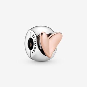 PANDORA CLIP CUORE ROSÈ