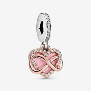 PANDORA CHARM INFINITO CON CUORE FAMILY