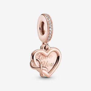 PANDORA PENDENTE DOPPIO AMORE INFINITO