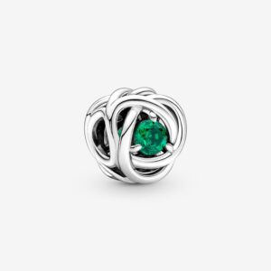 CHARM CERCHIO ETERNO VERDE SCURO MAGGIO