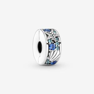 PANDORA CLIP STELLE MARINE E CONCHIGLIE