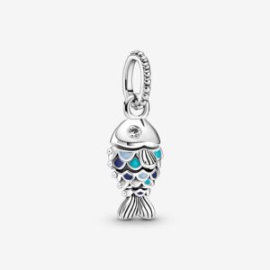 PANDORA CHARM PESCE BLU