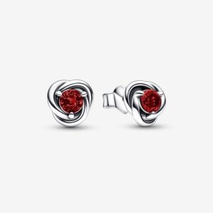 PANDORA OR CERCHI ETERNI ROSSO SCURO