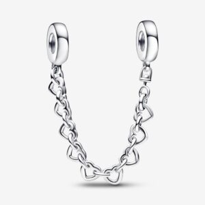 PANDORA CATENA DI SICUREZZA CUORI