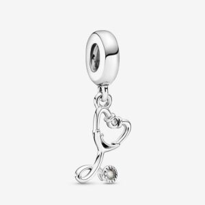 PANDORA CHARM STETOSCOPIO CUORE