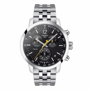 TISSOT OROLOGIO UOMO CRONO ACCIAIO QUADRANTE NERO