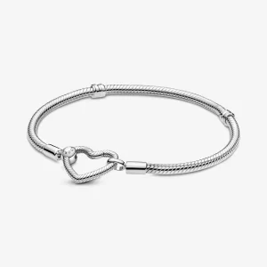 PANDORA BR CHIUS A CUORE SNAKE COMPONIB