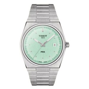 TISSOT OROLOGIO PRX 40MM VERDE ACQUA