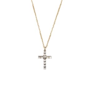 CHIARA FERRAGNI CL GOLD CROCE PIETRE BIG