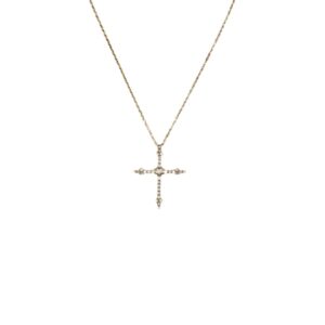 CHIARA FERRAGNI CL GOLD CROCE PENDENTE