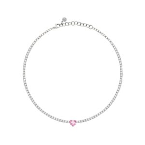 CHIARA FERRAGNI COLLANA FIRST LOVE CUORE ROSA