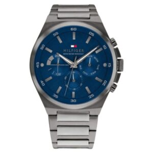 TOMMY HILFIGER OROLOGIO CANNA DI FUCILE QUADRANTE BLU