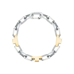 TRUSSARDI BRACCIALE CATENA ACCIAIO T GOL