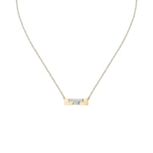 TRUSSARDI COLLANA PENDENTE T CENTRALE