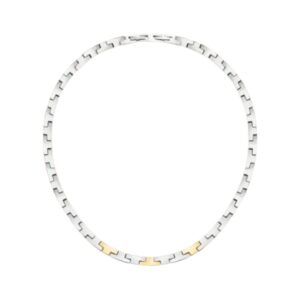 TRUSSARDI GIROCOLLO ACCIAIO & GOLD