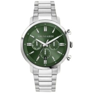 TRUSSARDI OROLOGIO MULTIFUNZIONE QUADRANTE VERDE
