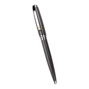 ZANCAN PENNA IN OTTONE NERA E SILVER