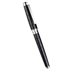 ZANCAN PENNA A SFERA ACCIAIO E PVC NERO