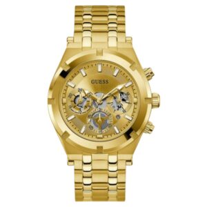 GUESS OROLOGIO CONTINENTAL TOTAL GOLD