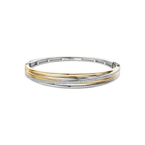 TI SENTO BRACCIALE RIGIDO BICOLORE