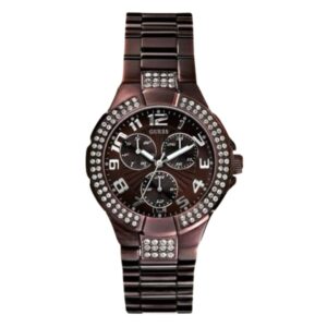 GUESS OROLOGIO DONNA MARRONE